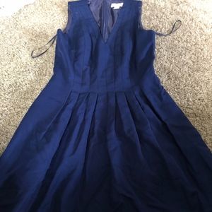 J. Crew Navy Blue Dress